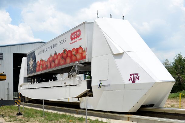 Texas A&M Designs Truckless, Electric Freight System