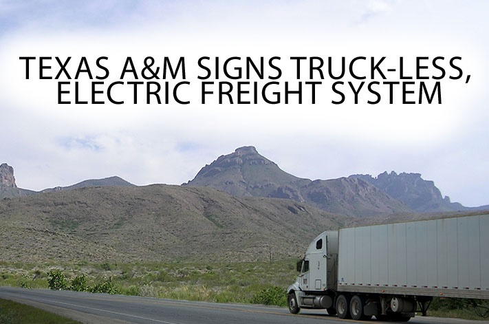 Texas A&M Designs Truckless, Electric Freight System