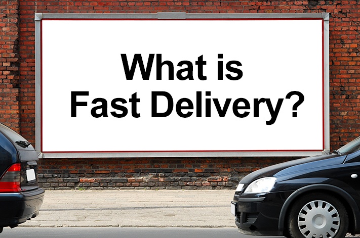 Deferred, Next day, Same Day or Immediate Delivery.