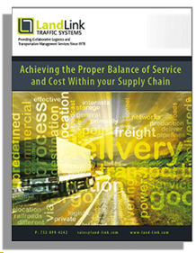 Achieving the Proper Balance of Service and Cost Within your Supply Chain